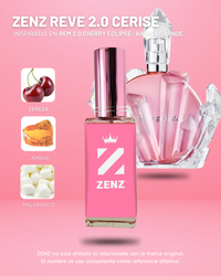 Perfume Tendencia D REVE 2.0 CERISE - Inspirado en REM 2.0 CHERRY ECLIPSE