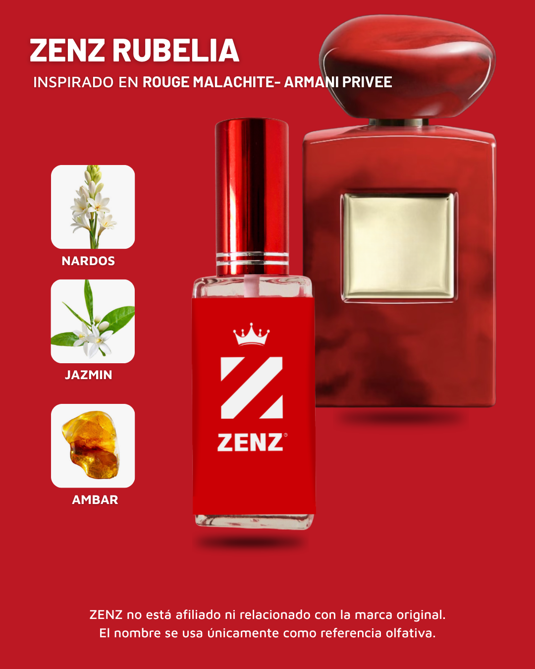 Perfume Tendencia D ROUGE MALACHITE zenz