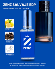 Perfume Tendencia C SAUVAGE EAU DE PARFUM zenz