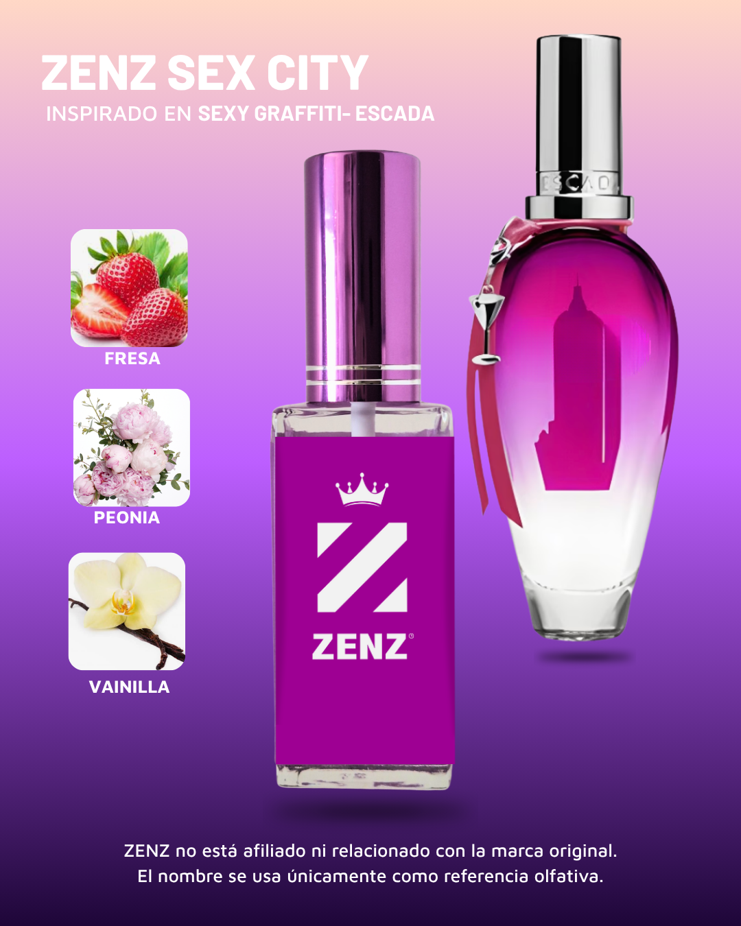 Perfume Tendencia D SEXY GRAFFITI zenz