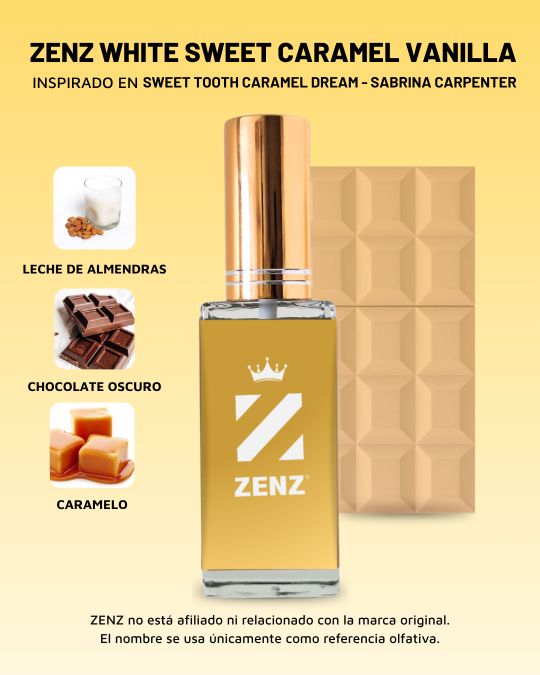 D Inspirado en Sweet Tooth Caramel Dream | Sabrina Carpenter 2026 ZENZ