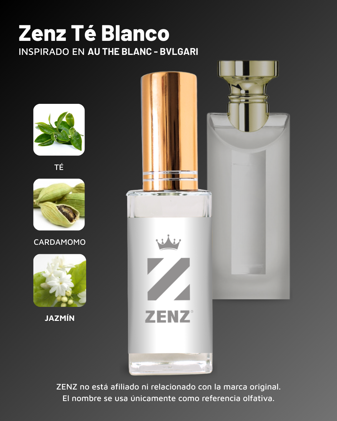 U Inspirado en Au Thé Blanc - Bvlgari ZENZ