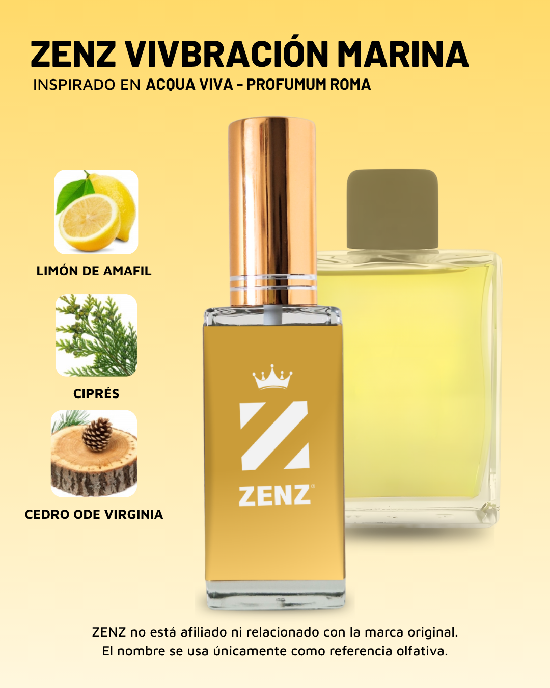 U Inspirado en Acqua Viva | Profumum Roma Nuevo 2026 ZENZ