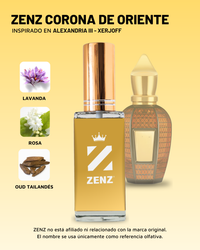 U Inspirado en Alexandria III | Xerjoff ZENZ