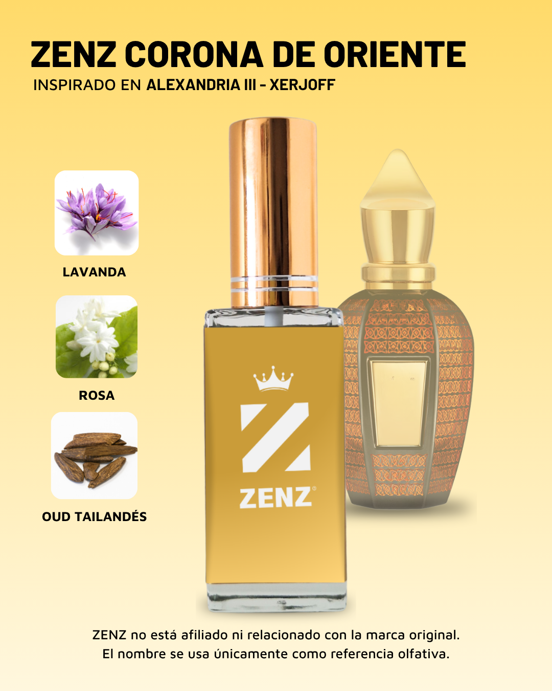U Inspirado en Alexandria III | Xerjoff ZENZ