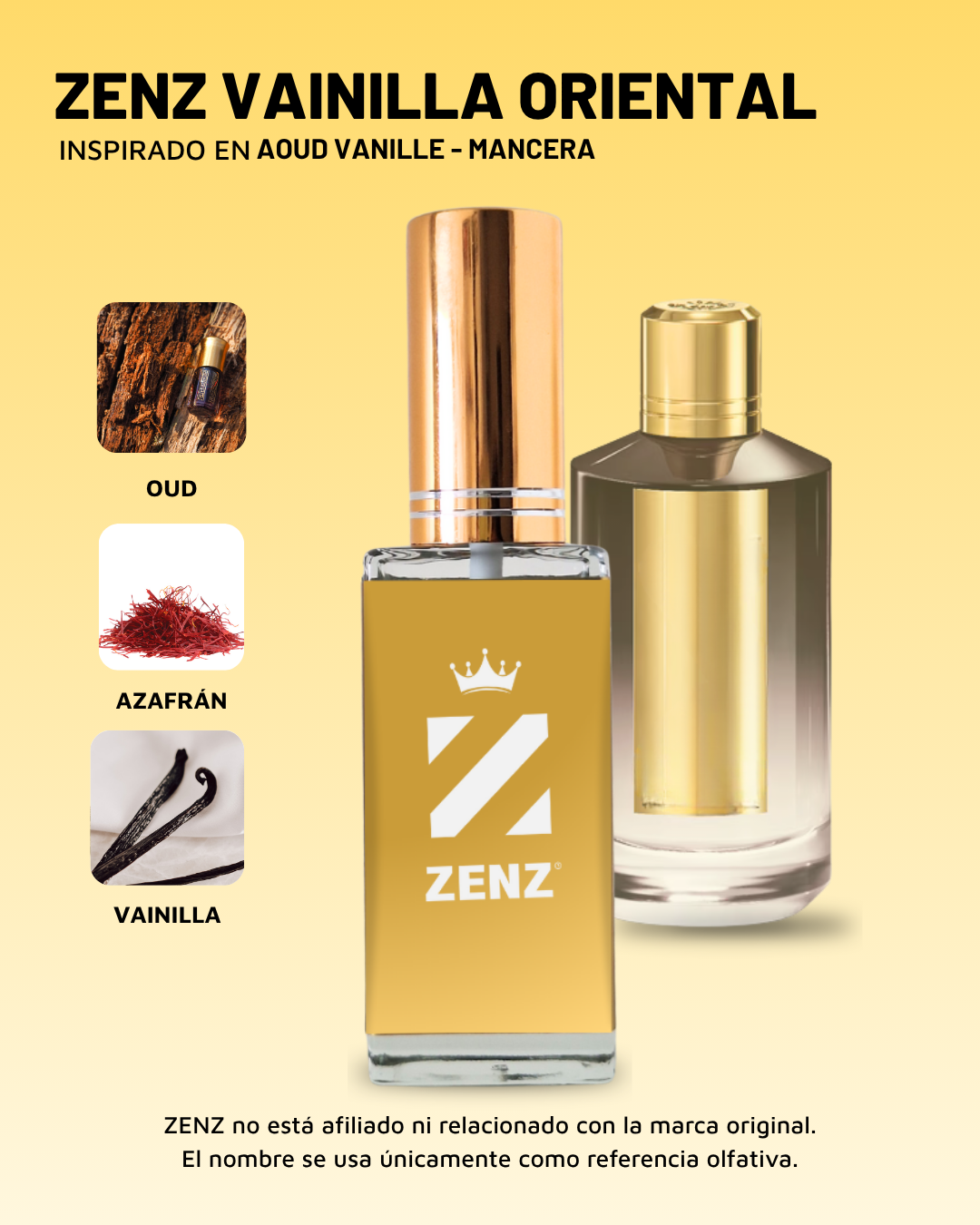 U Inspirado en Aoud Vanille | Mancera ZENZ