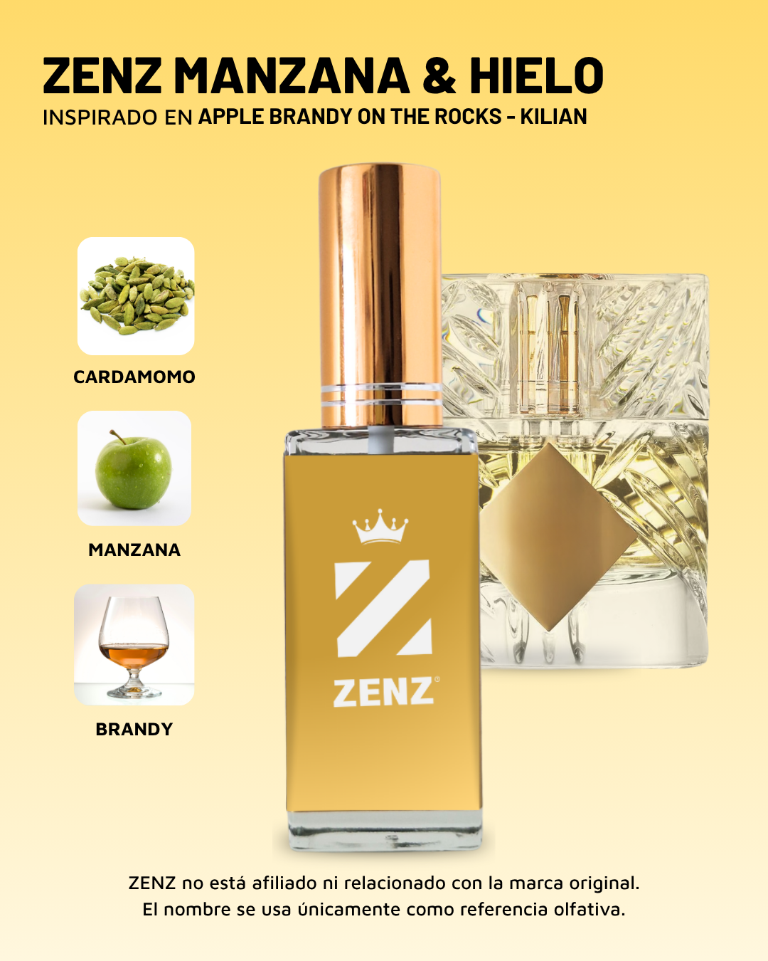 U Inspirado en Apple Brandy On The Rocks | Kilian ZENZ