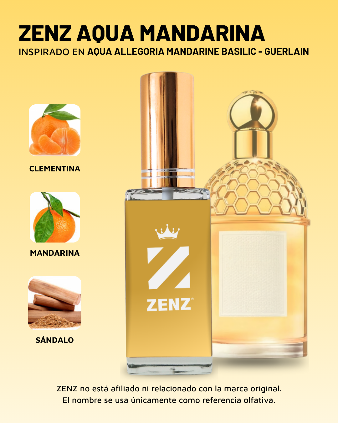 U Inspirado en Aqua Allegoria Mandarine Basilic | Guerlain ZENZ