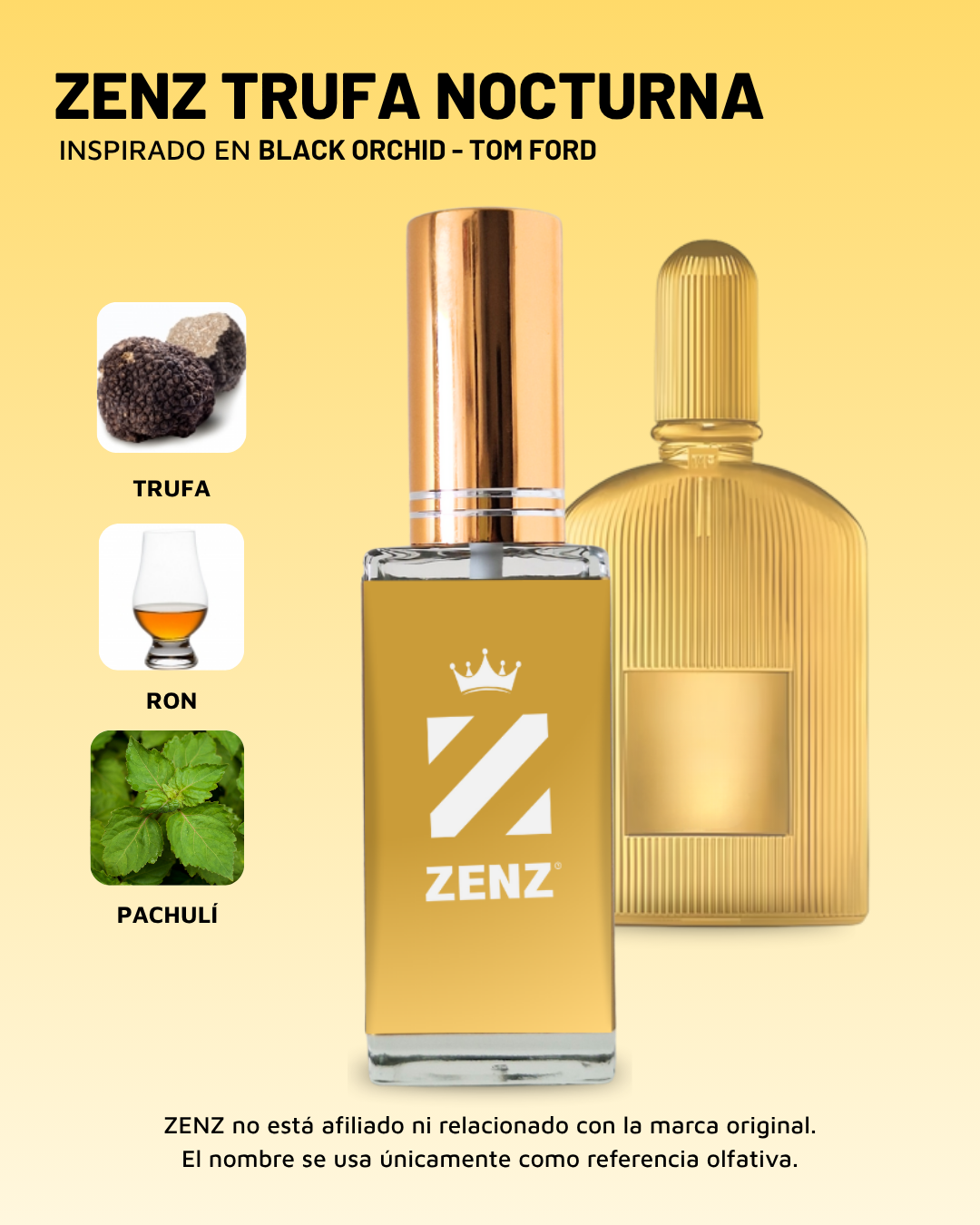 U Inspirado en Black Orchid | Tom Ford ZENZ