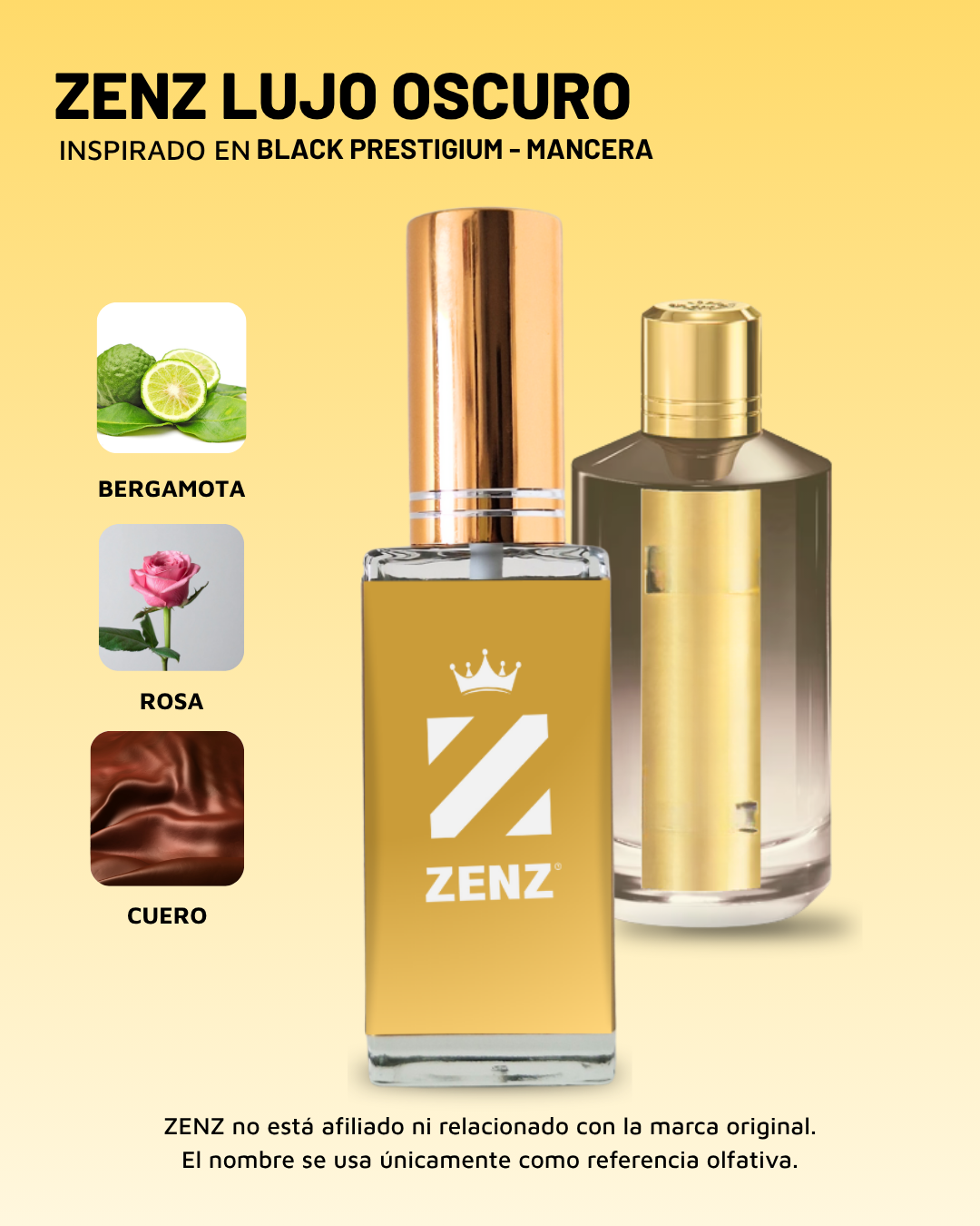 U Inspirado en Black Prestigium | Mancera ZENZ