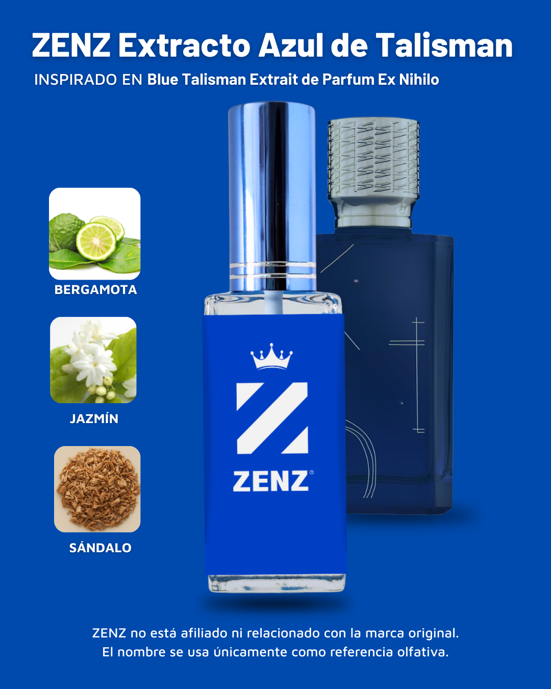 U Tendencia Blue Talisman Extrait de Parfum l Ex Nihilo NUEVO 2026 zenz