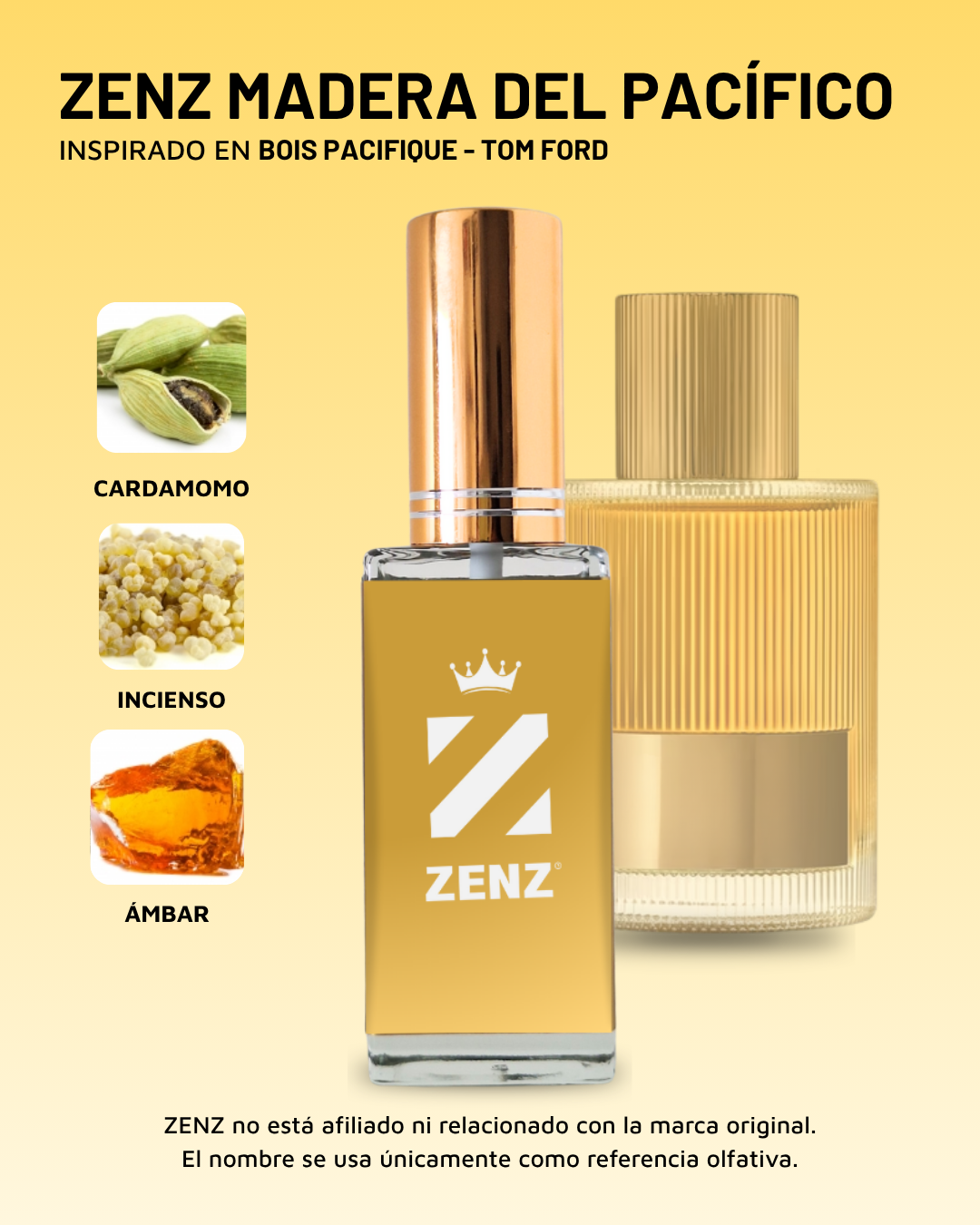 U Inspirado en Bois Pacifique | Tom Ford ZENZ