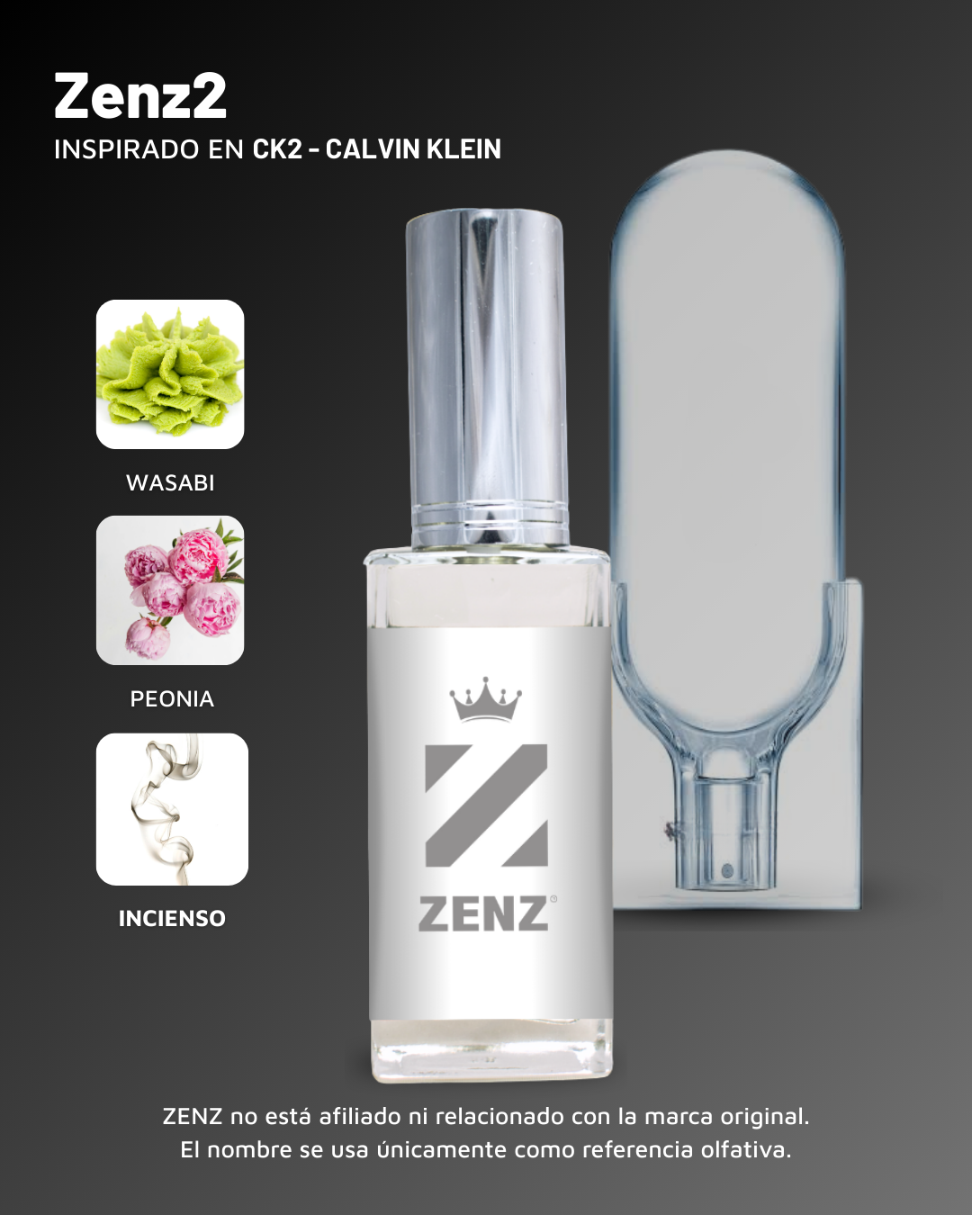 U Zenz2 | Inspirado en CK2 - Calvin Klein