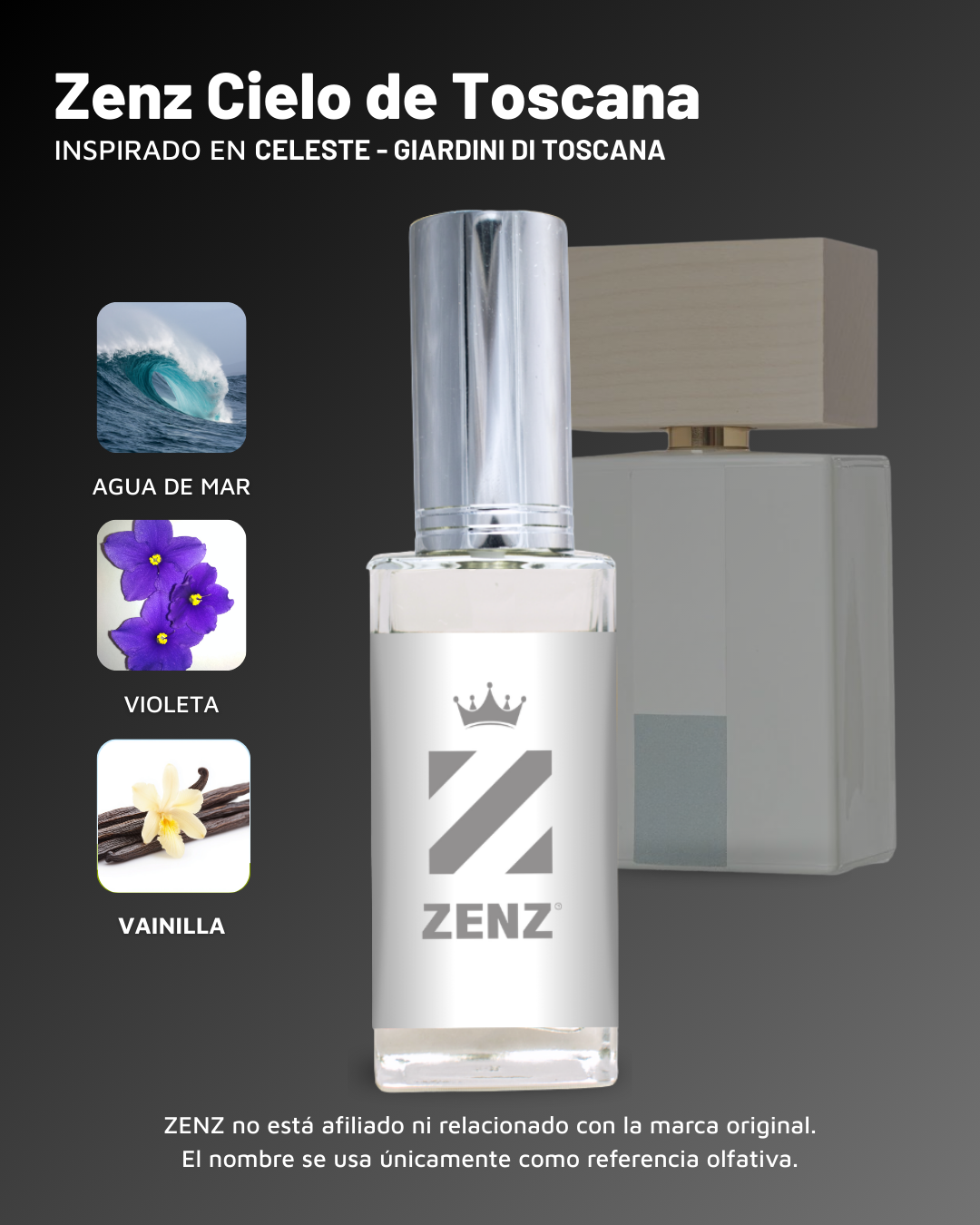 U Zenz Cielo de Toscana | Inspirado en Celeste - Giardini Di Toscana