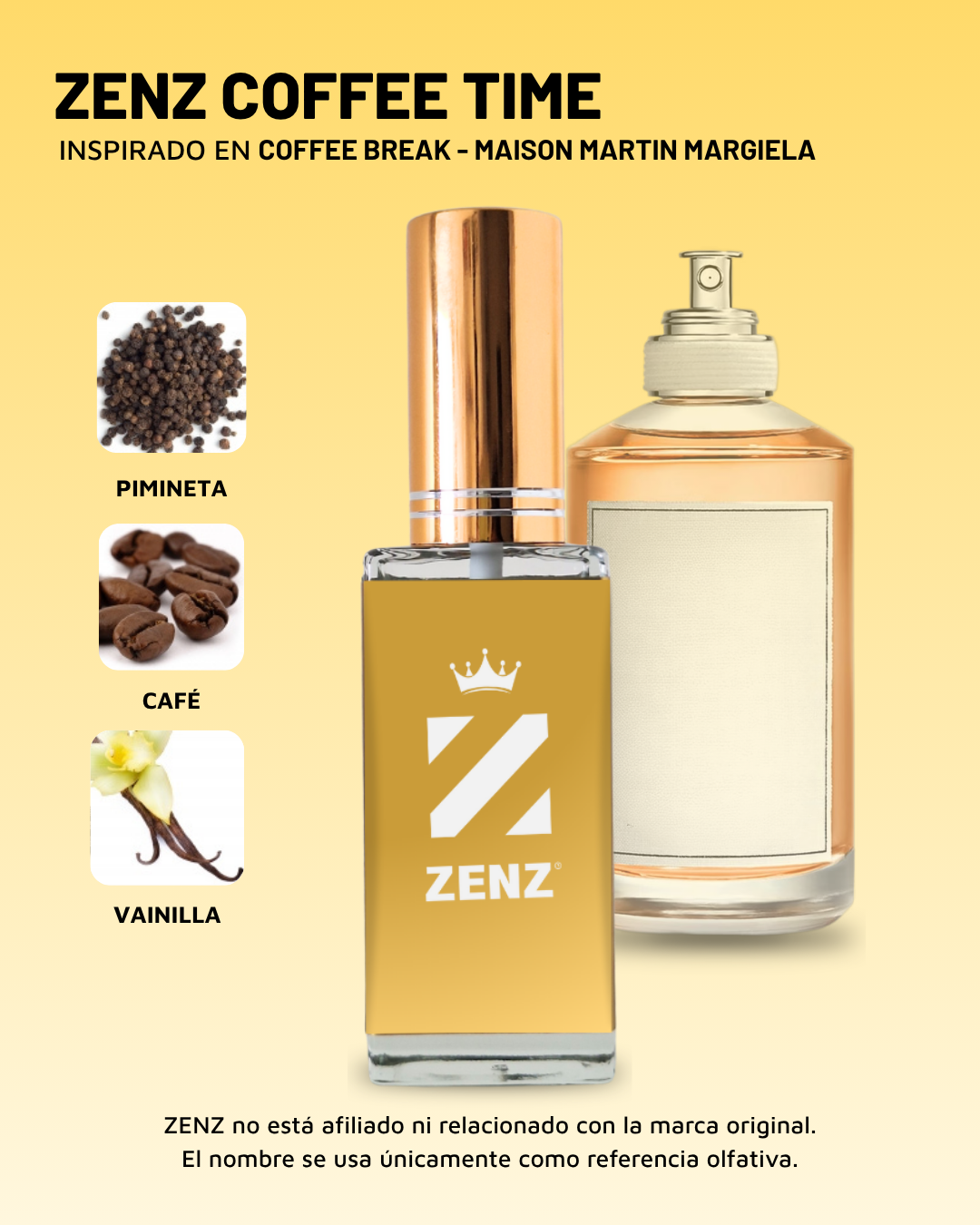 U Inspirado en Coffee Break | Maison Martin Margiela Replica ZENZ