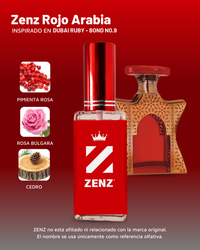 U Zenz Rojo Arabia | Inspirado en Dubai Ruby - Bond No. 9
