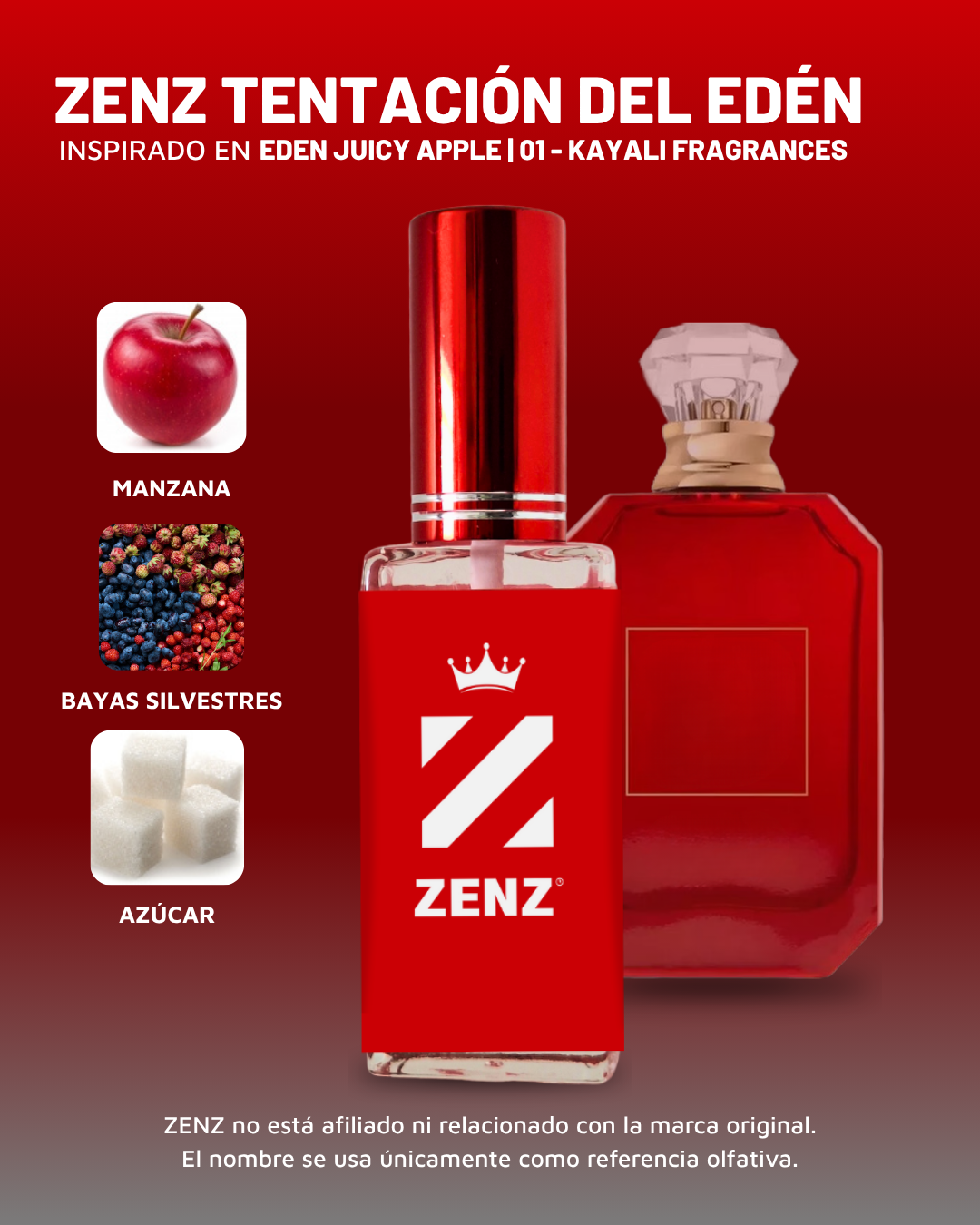 U Inspirado en Eden Juicy Apple | 01 | Kayali ZENZ