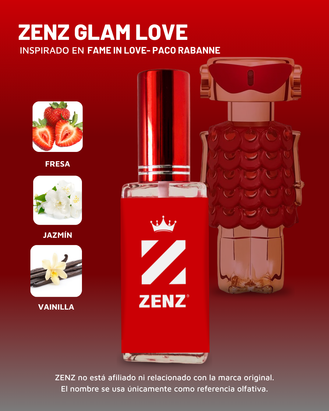 D Inspirado en Fame in Love | Paco Rabanne 2026 ZENZ