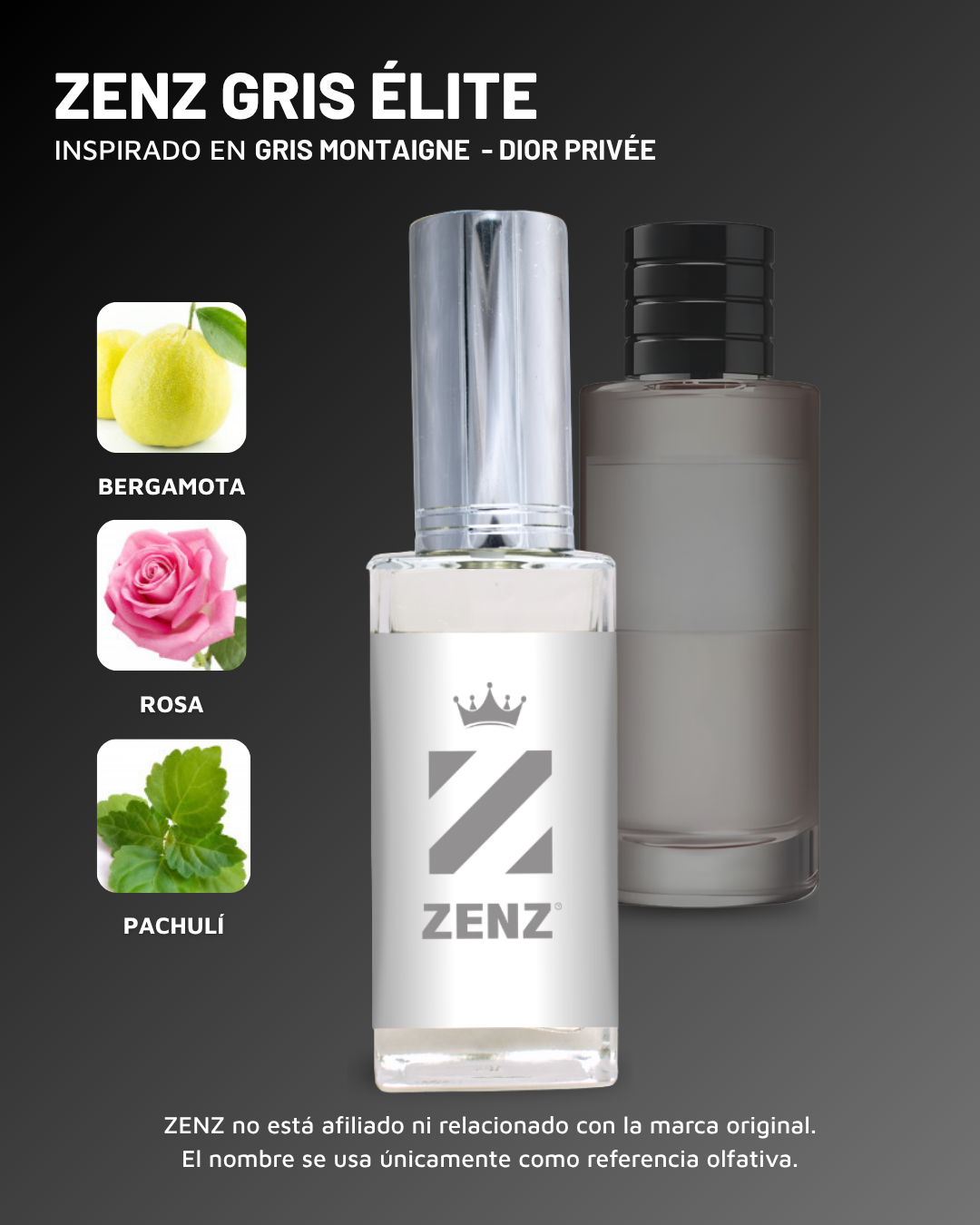 U Inspirado en Gris Montaigne | Dior Privée ZENZ