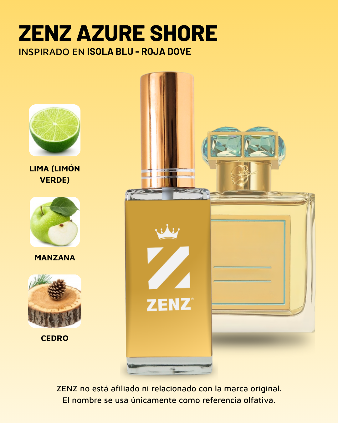 U Inspirado en Isola Blu | Roja Dove ZENZ