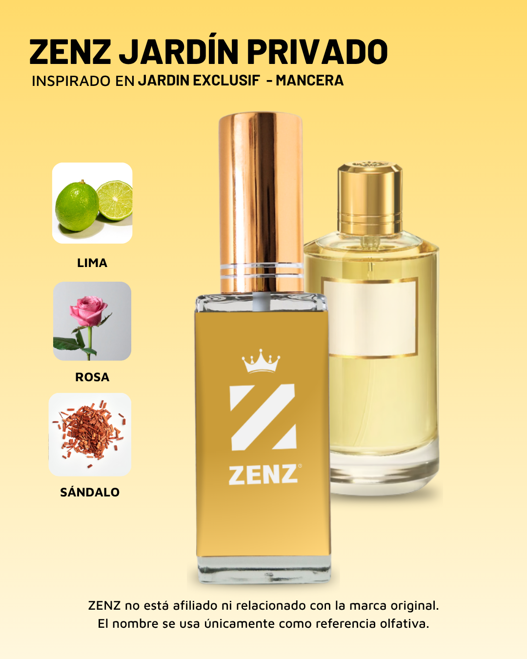 U Inspirado en Jardin Exclusif | Mancera ZENZ