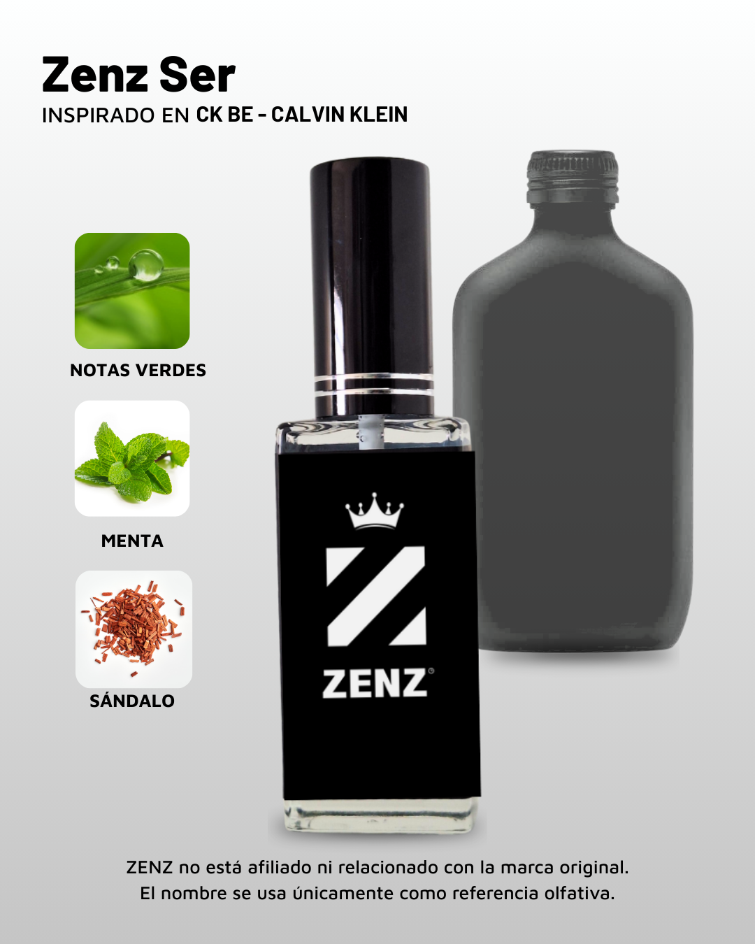U Zenz Ser | Inspirado en CK BE - Calvin Klein