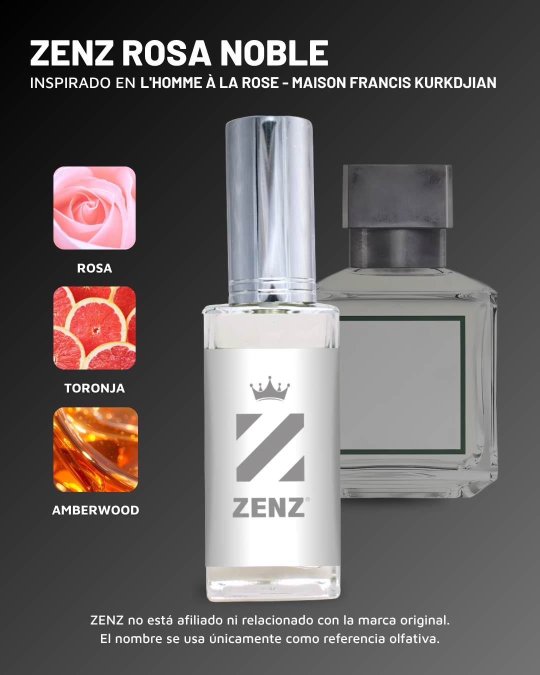 U Inspirado en L'Homme À la Rose | Maison Francis Kurkdjian Paris ZENZ
