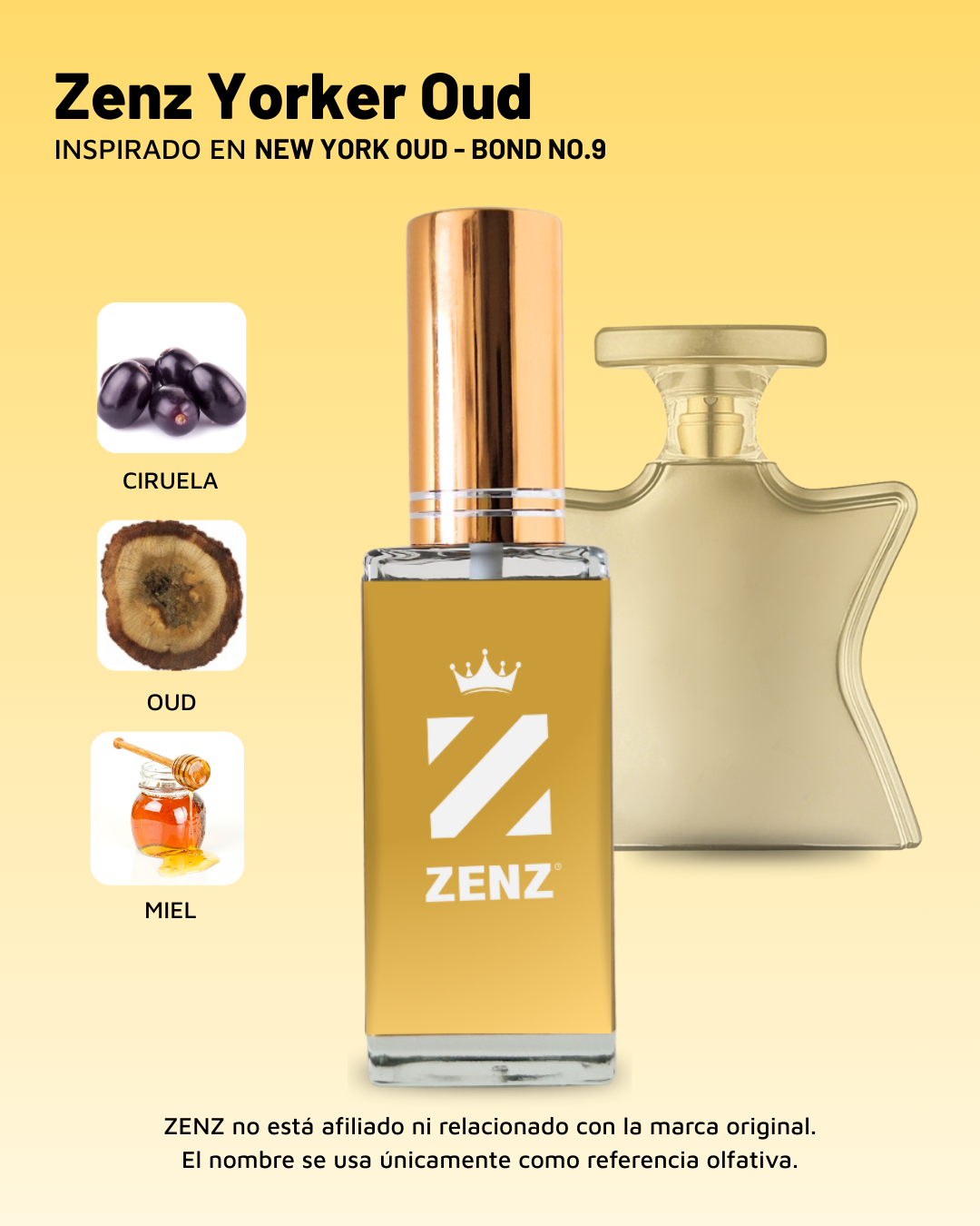 U Zenz Yorker Oud | Inspirado en New York Oud - Bond No. 9