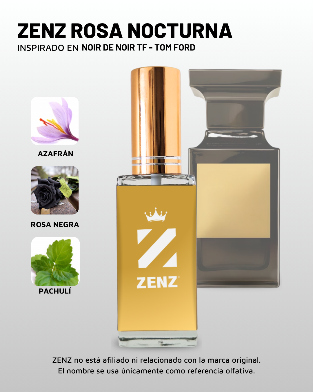 U Inspirado en Noir De Noir | Tom Ford ZENZ