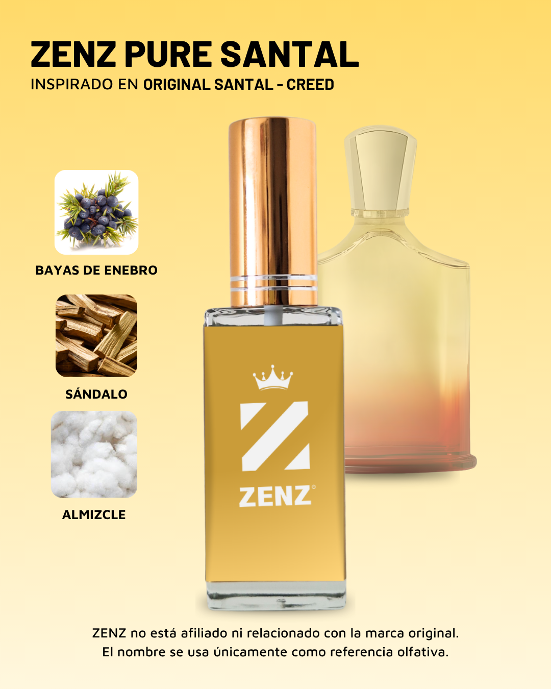 U Inspirado en Original Santal | Creed ZENZ