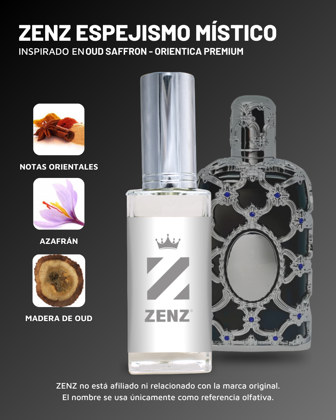 U Inspirado en Oud Saffron | Orientica ZENZ