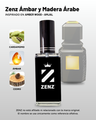 U Zenz Ámbar y Madera Árabe | Inspirado en Amber Wood - AMJAL