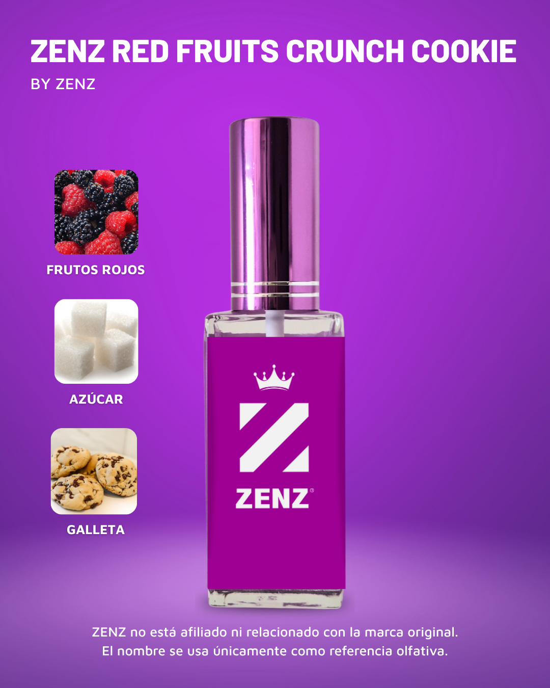 Perfume Red Fruits Crunch Cookie | By ZENZ