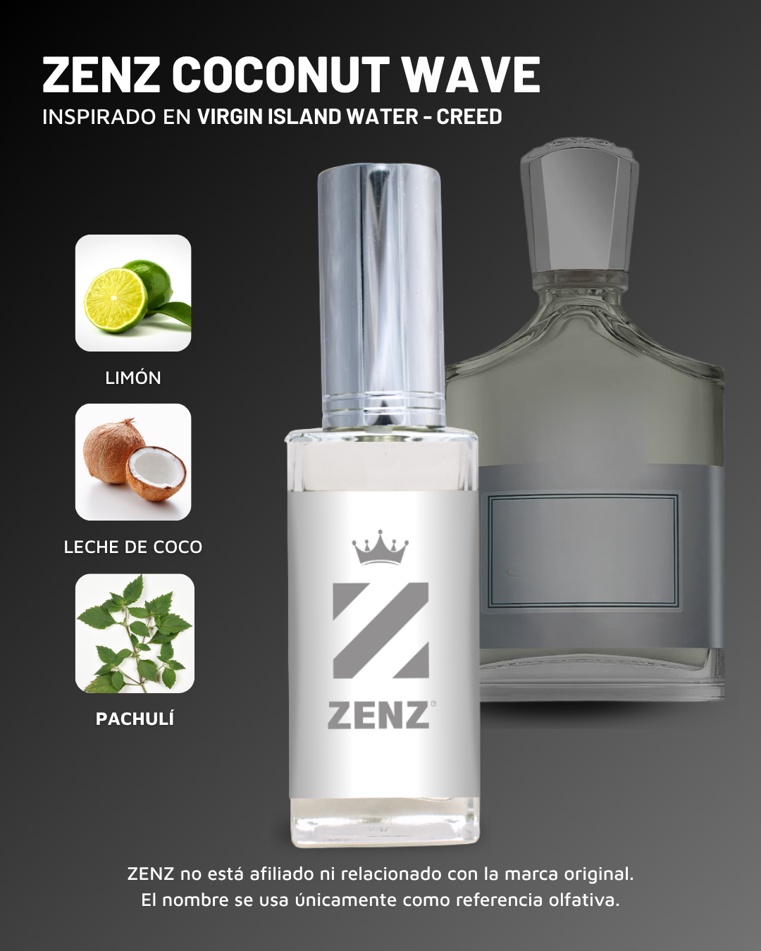 U Inspirado en Virgin Island Water | Creed ZENZ