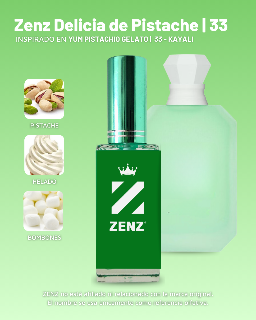 U Delicia de Pistache 33 | Inspirado en Yum Pistachio Gelato 33 - Kayali
