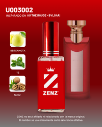 Perfume Tendencia U AU THE ROUGE BVLGARI zenz