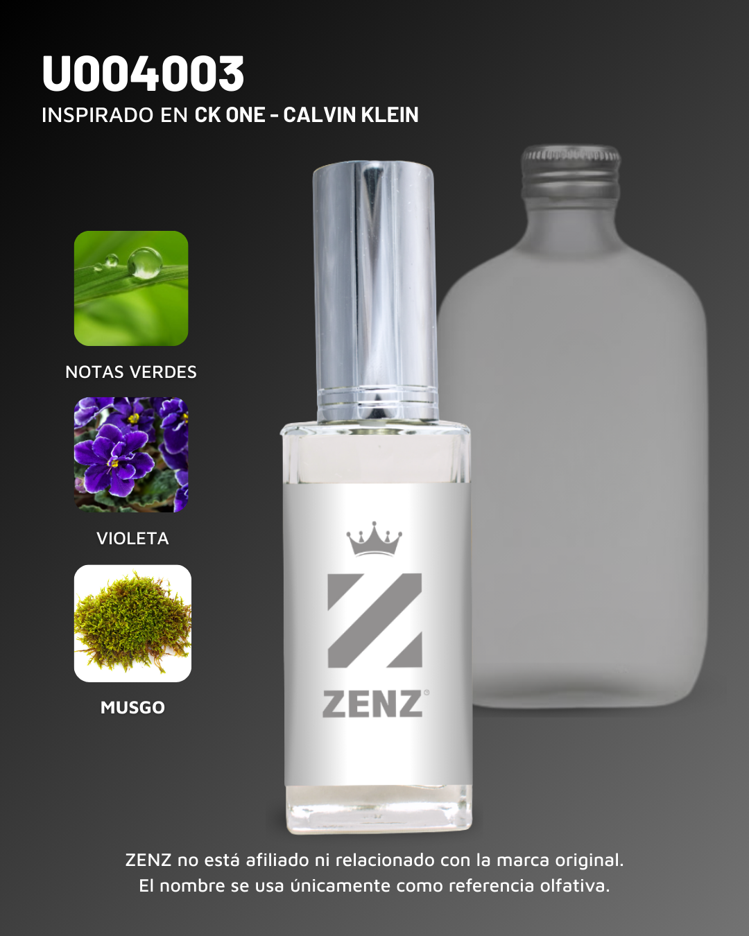 Perfume Tendencia U CK ONE zenz