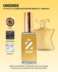 Perfume Tendencia U SIGNATURE PERFUME BOND 9 zenz