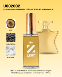 Perfume Tendencia U SIGNATURE PERFUME BOND 9 zenz