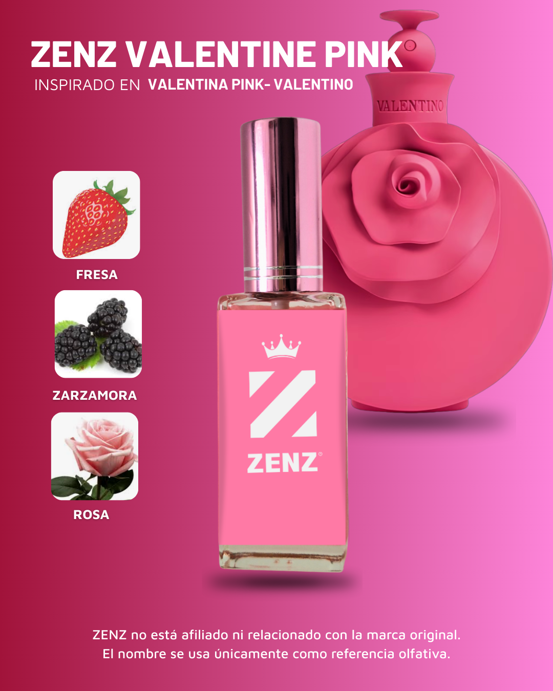 Perfume Tendencia D VALENTINA PINK zenz