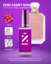 Perfume Tendencia D VANILLA CANDY ROCK SUGAR NUEVO SEPTIEMBRE 2024 zenz