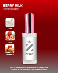 Creaciones ZENZ Perfume Berry Milk | By Zenz