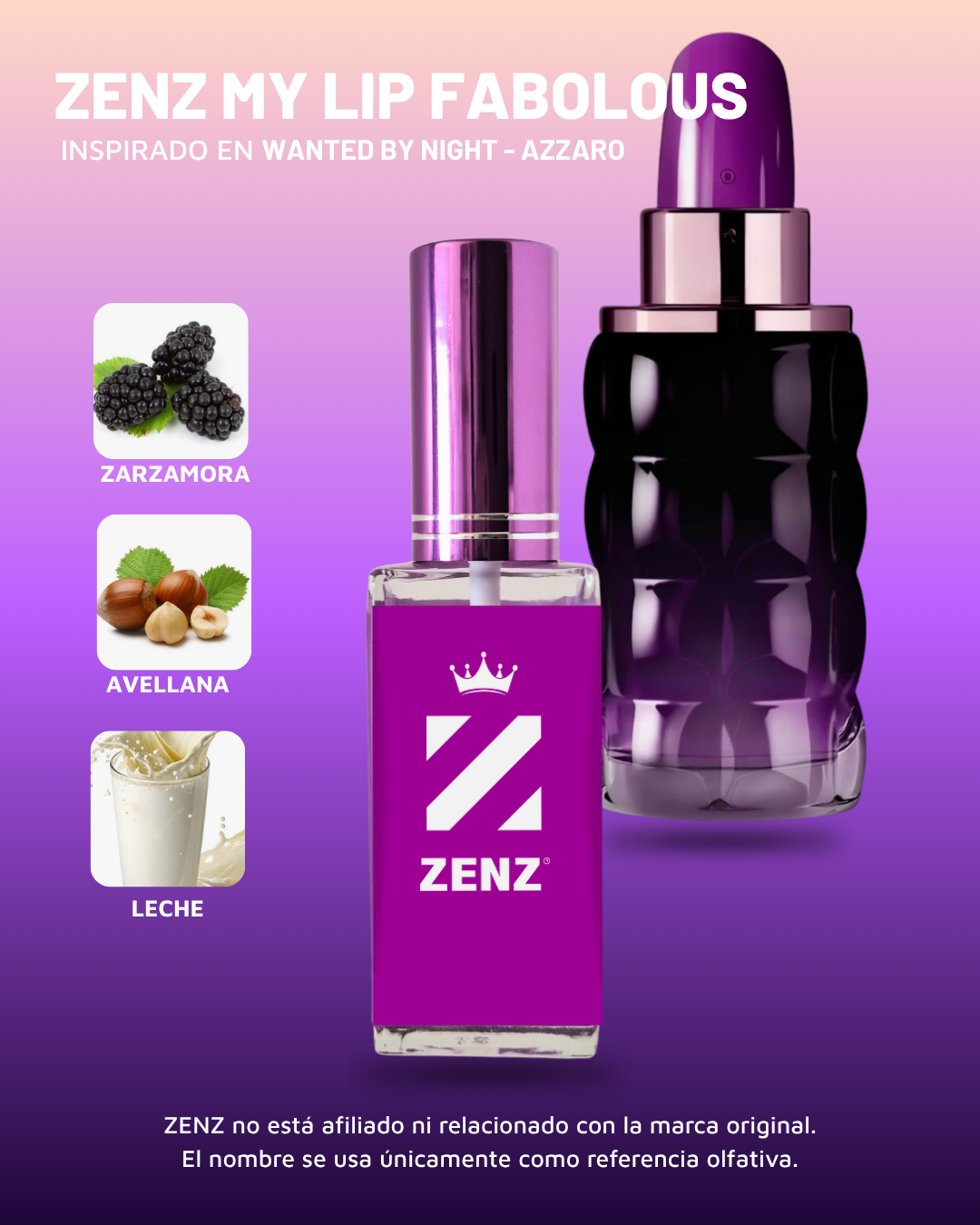Perfume Tendencia D YES I AM FABULOUS NUEVO SEPTIEMBRE 2023 zenz