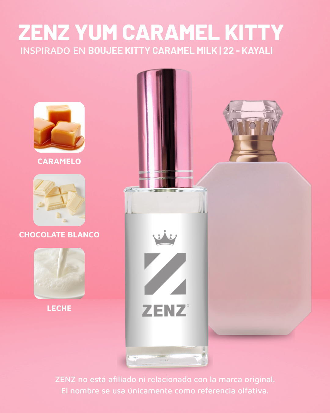 D Inspirado en Boujee Kitty Caramel Milk | 22 | Kayali NUEVO 2026 ZENZ