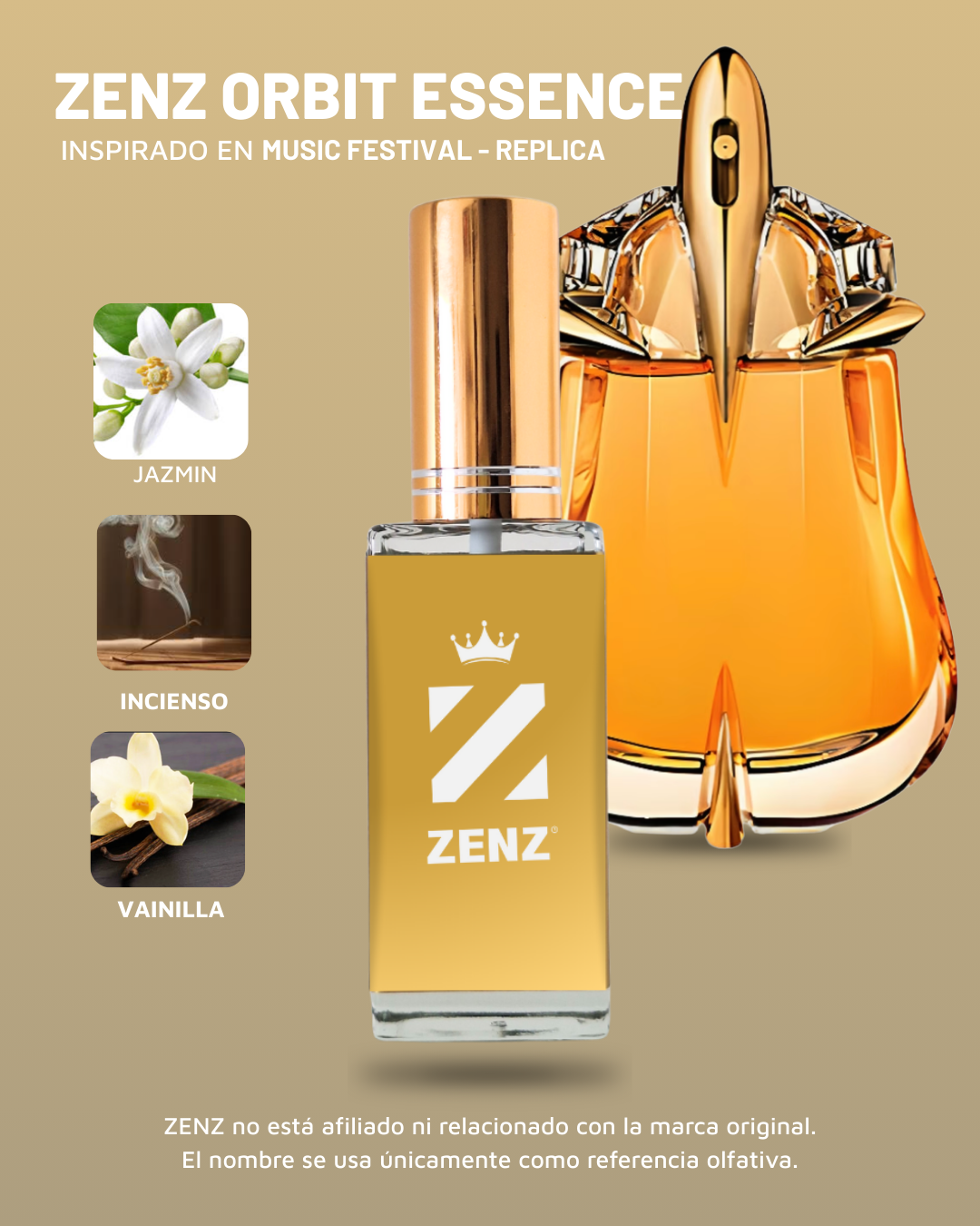 Perfume Tendencia D ALIEN ESSENCE ABSOLUE zenz