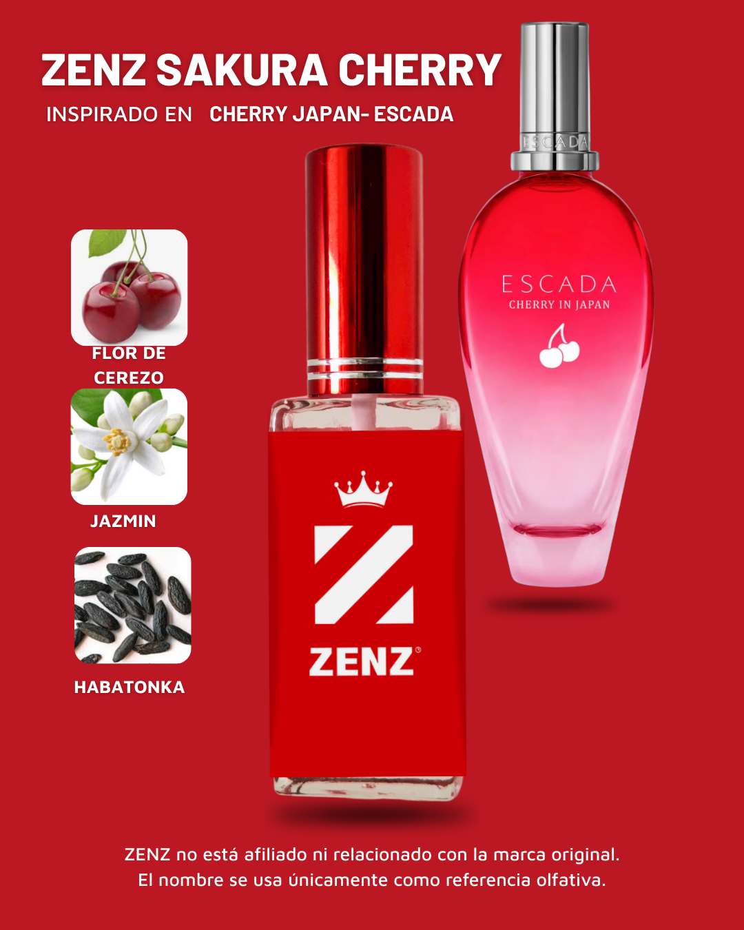 Perfume Tendencia D CHERRY IN JAPAN zenz