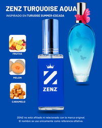 Perfume Tendencia D TURQUOISE SUMMER zenz