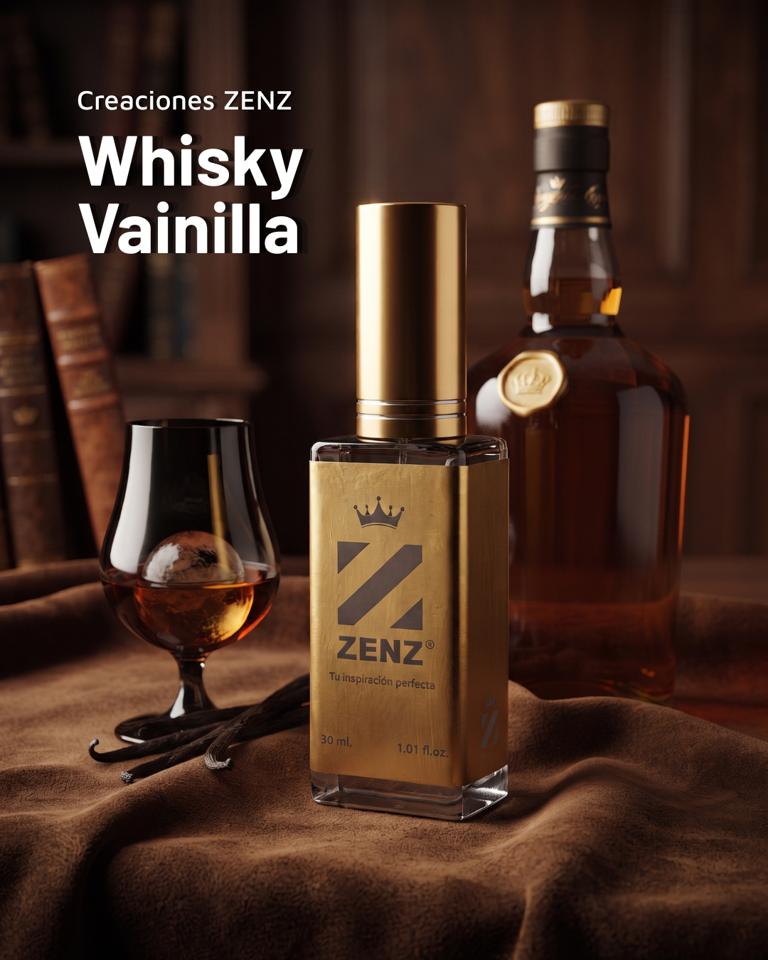 Perfume Whisky Vainilla | By ZENZ